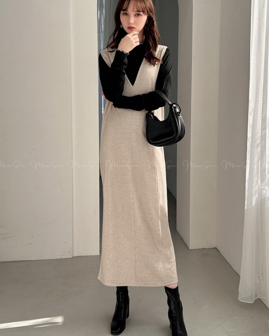 (🇬🇧UK)🇯🇵JAPAN ♥ Color-coordinated Ruffle Top and Jumper Skirt Set 🔎 ɪᴛᴇᴍ ɴᴏ:SS-JGNH460