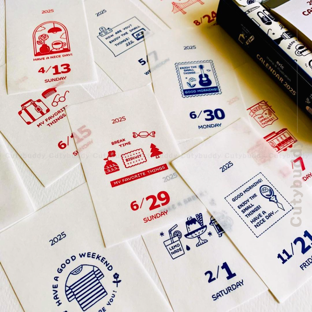 🇯🇵Japanese Eric 2025 Calendar