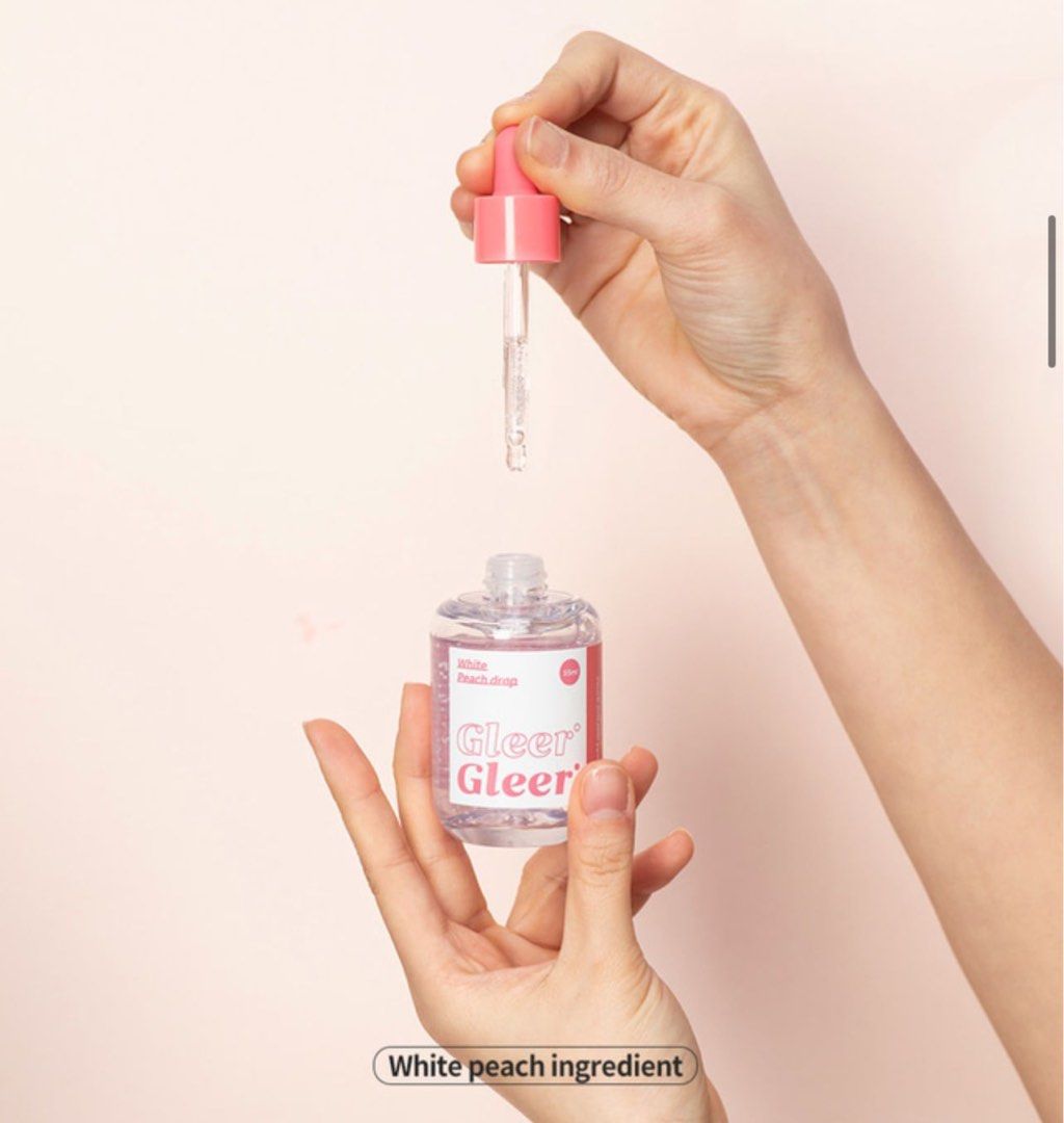 🇰🇷Korea GLEER White Peach Drop White Peach Spot Lightening Essence 55ml