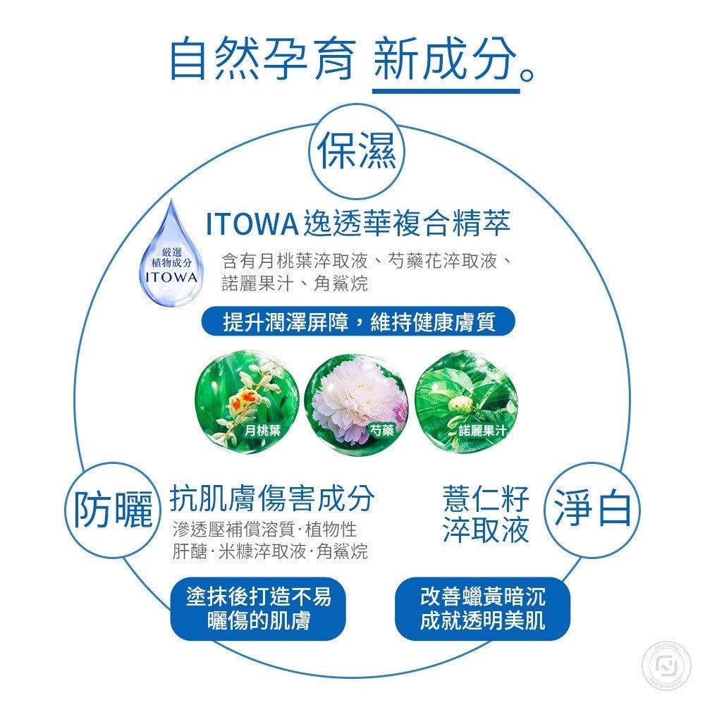 🇯🇵日本|抗汗高防水,強化肌膚保濕屏障機能|雪肌精 瑩透煥肌效高效能防曬乳 SEKKISEI CLEAR WELLNESS UV Defense Milk SPF50+ / PA++++