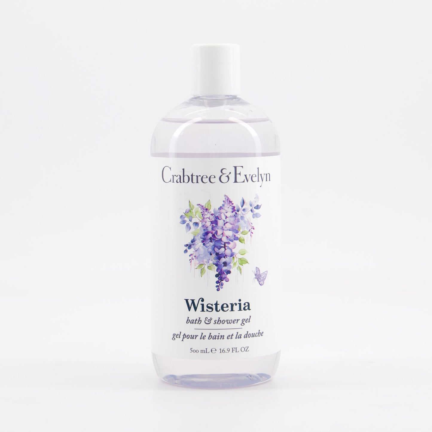 🌍歐美 ♥ CRABTREE & EVELYN Wisteria Bath & Shower Gel 500ml (爽身粉味) 紫藤花沐浴露和沐浴露 16.9盎司