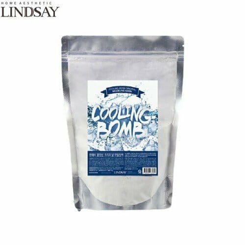 🇰🇷韓國 LINDSAY Cooling Bomb Modeling Mask 冰爽清涼保濕軟膜粉 330g 面膜粉 쿨링밤 모델링팩 330g