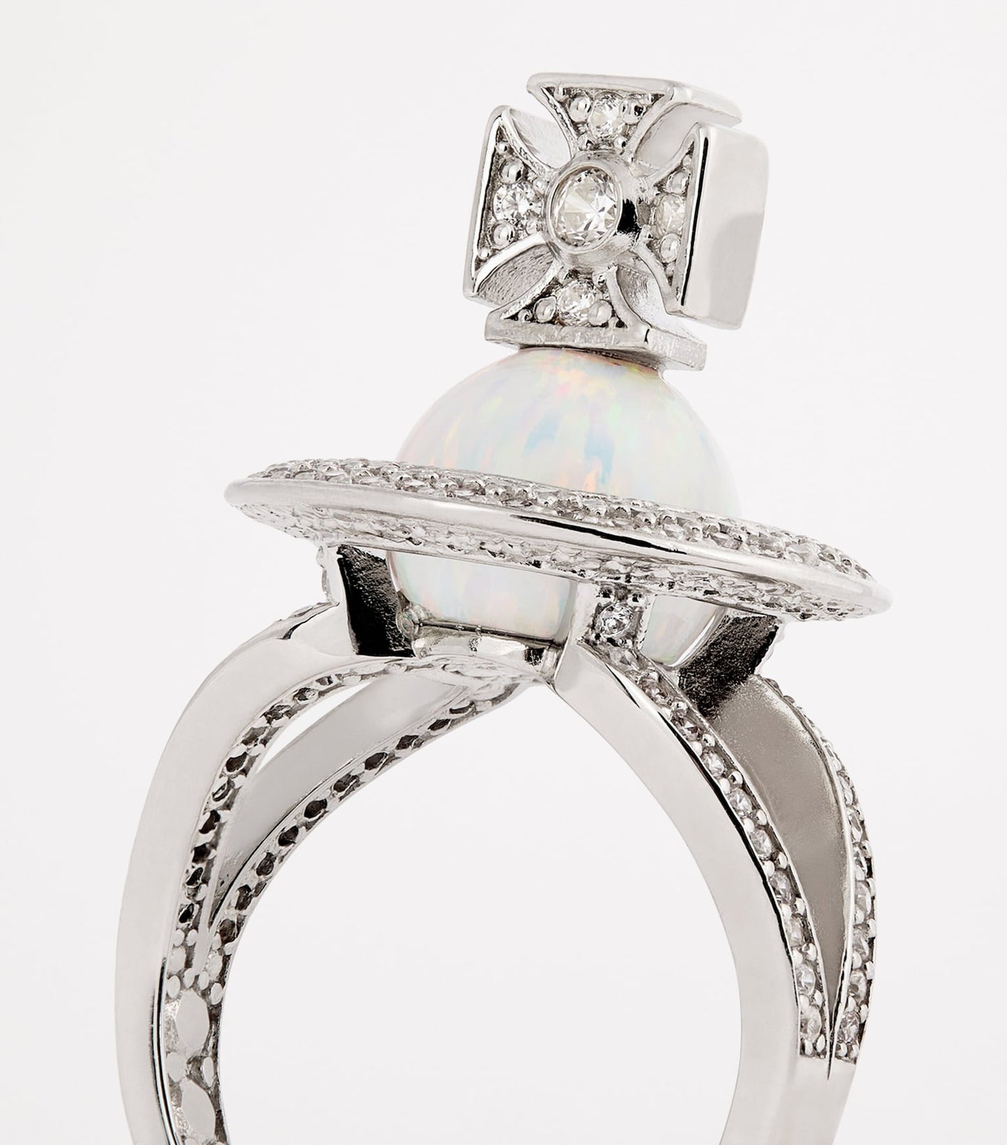 🇯🇵日本 ♥ Vivienne Westwood Sterling Silver EABHA RING 歐泊介指/戒指 ヴィヴィアンウェストウッド