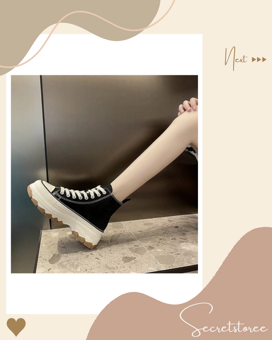 🇯🇵Japan|Thick-soled high-low height-increasing cloth shoes SS-gfa01300