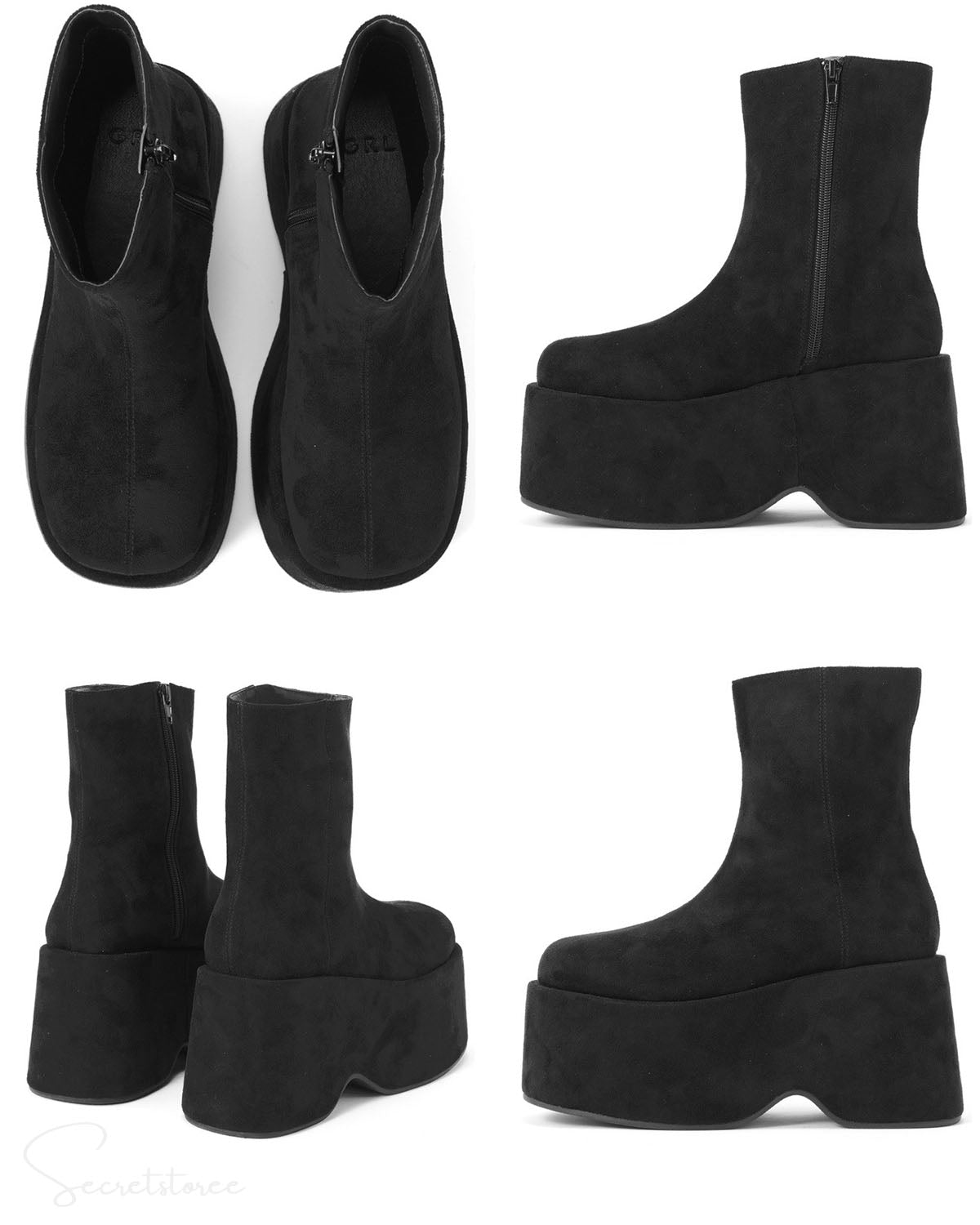 🇯🇵JAPAN Suede thick-soled boots 🔎 ɪᴛᴇᴍ ɴᴏ.: SS-jgzr11400