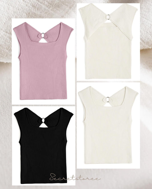 🇯🇵Japan|2Way Trimmed Tank Top SS-tan138300