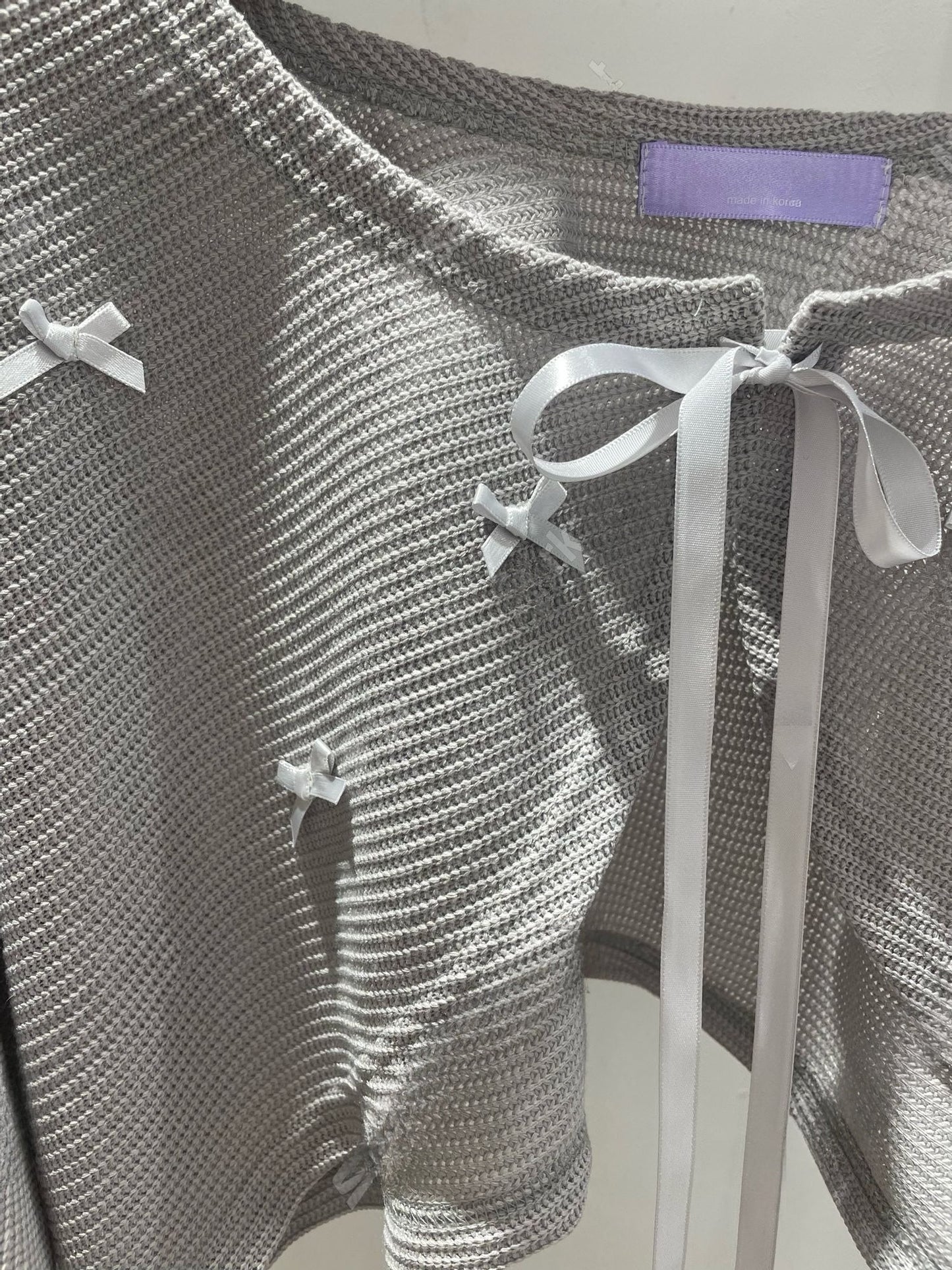 Bow Knit Jacket (3 Colors) outer ★ Product Code 🔎 SS-sb1b10