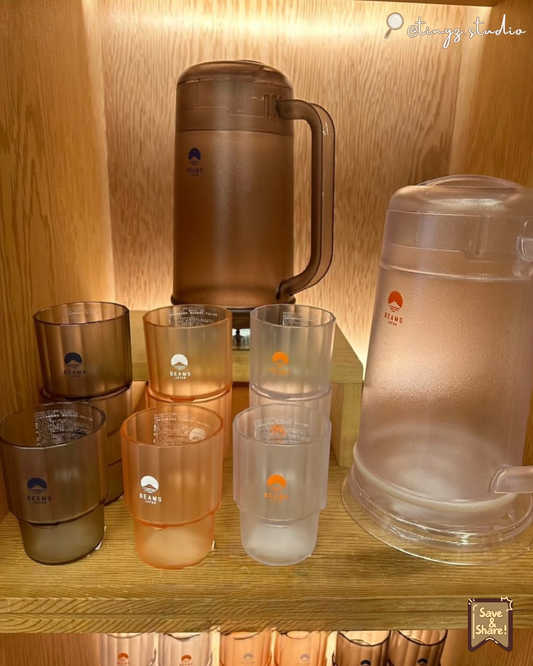 🇯🇵 JAPAN ♥ Beams Japan X 本間冬治工業聯承 疊疊水杯 別注版 ◍ 2色入 🧾 ɪᴛᴇᴍ ɴᴏ.:jr877