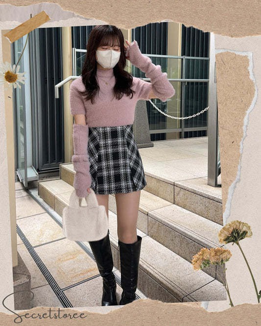 🇯🇵日本|可愛感滿滿毛毛手挽袋(5色入) SS-btr5280