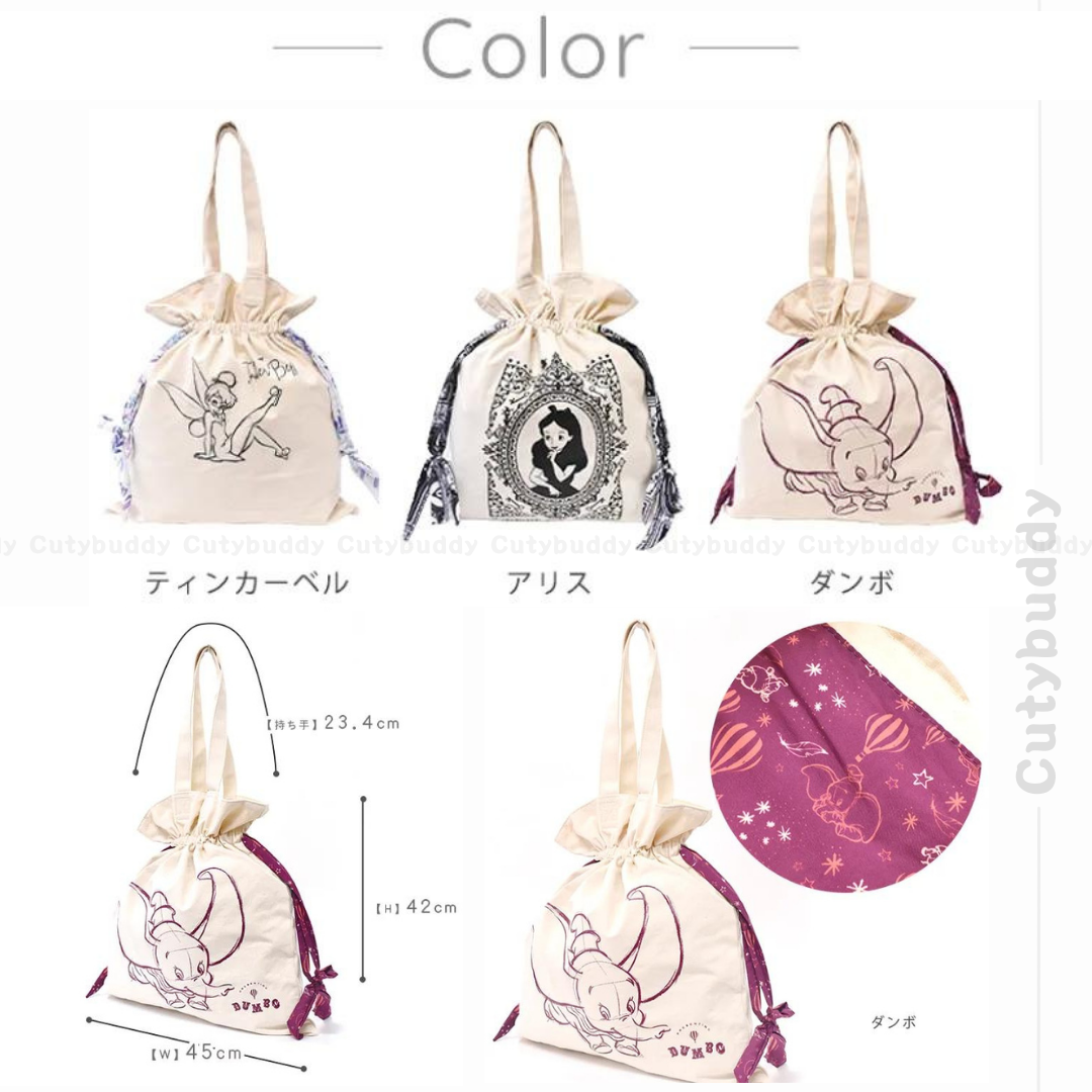 🇯🇵Japan Limited Edition Disney 2-way tote bag (3 sizes)
