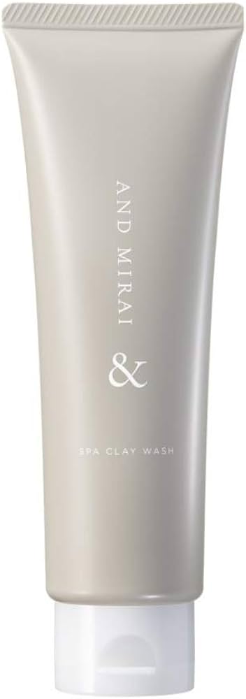 🇯🇵日本|深層清潔還原柔滑透明肌|FANCL AND MIRAI 沖繩炭礦物泥黑川溫泉水濃密潔面乳 AND MIRAI Spa Clay Wash アンドミライ スパ クレイ ウォッシュ