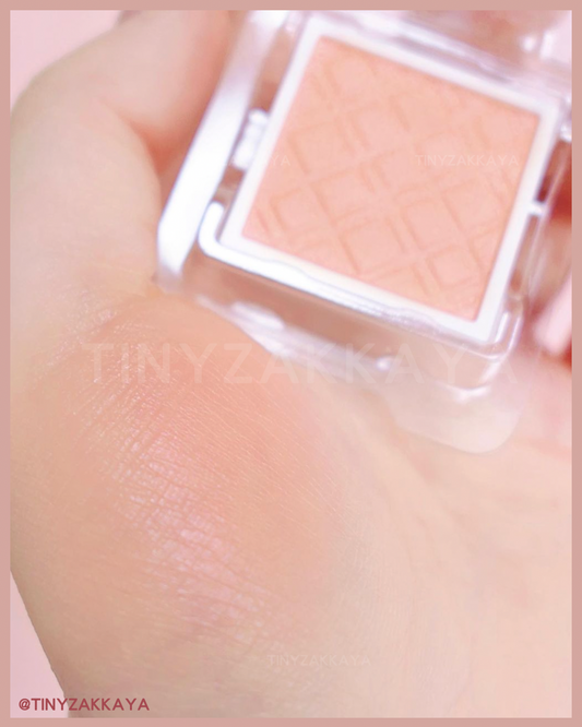 🇯🇵日本|來一個溫柔甜美的蜜柑冰沙妝容|CANMAKE My Cheek Contour PT03 Mikan Smoothie🍊蜜柑冰沙 キャンメイク マイトーンクチュール フェイスカラー プレストパウダー