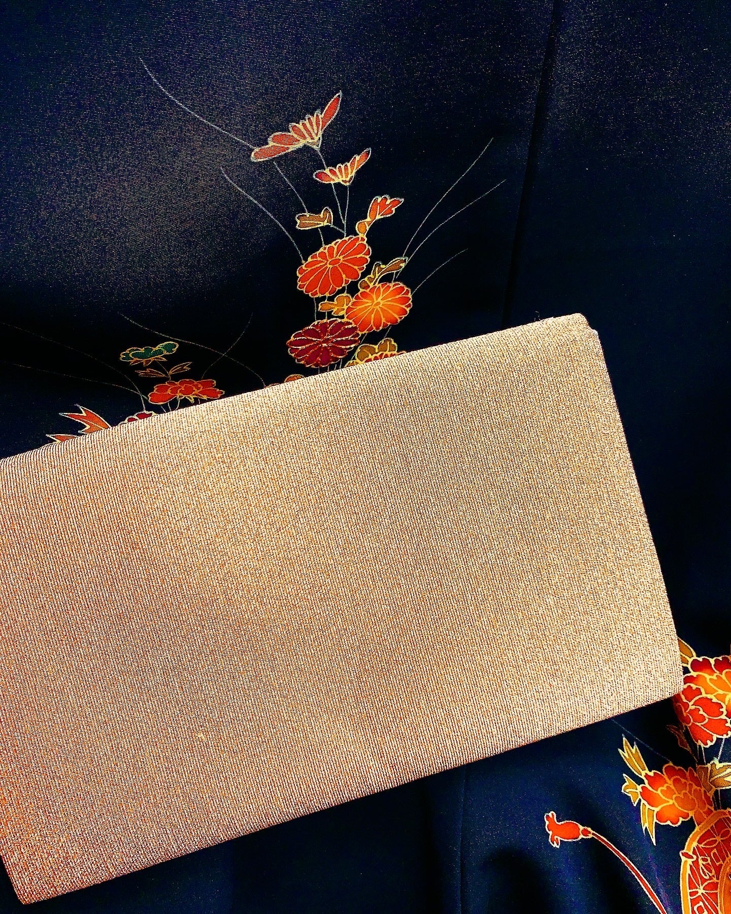 🇯🇵JAPAN Vintage ♡ Bags (Frame Purse/Frame Clutch/Kuchi Bag/Wallet)| 🇯🇵Japanese Vintage♡ Handbags (Gold Nishiki Woven Nishijin Woven Japanese Handbags/Pocket Gold Bags/Purse Bags)|🔎 ss-vin098 & ss-vin100