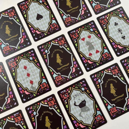 🇯🇵日本 ALICE 愛麗絲 半透光啤牌 52隻 スケルトン 透明 クリア 不思議の国のアリス