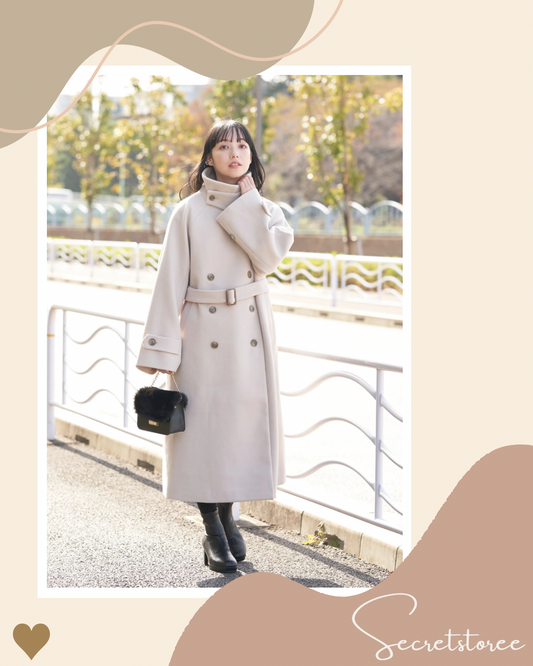 🇯🇵Japan|2Way Slim Long Coat SS-E1M34L2Z0100