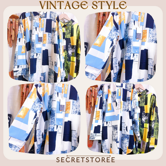 🇯🇵Japan|Vintage Style Shirt + Versatile Comfort Pants SS-53900 SS-141333309