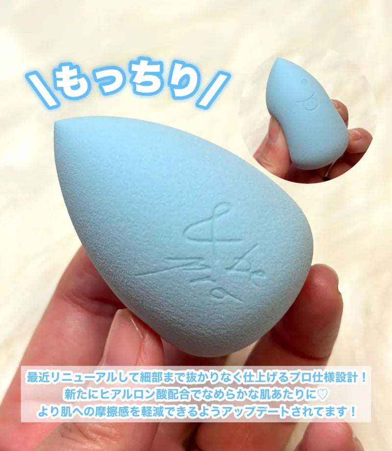 🇯🇵日本 【限定】&be 河北裕介 2025限定粉藍 藍色小魚 美妝蛋 &be Fish Sponge Beauty Blender アンドビー おさかなスポンジ ライトブルー