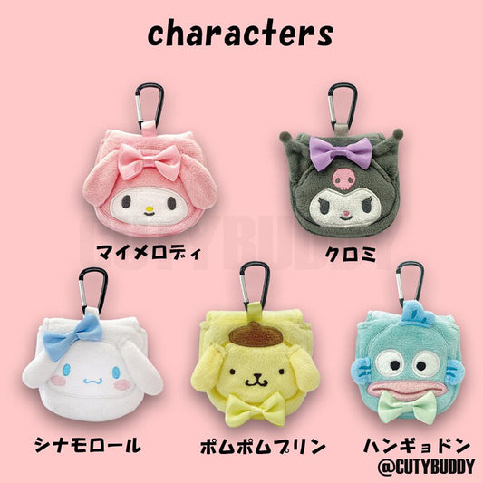 🇯🇵日本 SANRIO mini pouch 毛絨迷你袋仔 手拿包 サンリオキャラクターズ ぬいぐるみミニミニポーチ