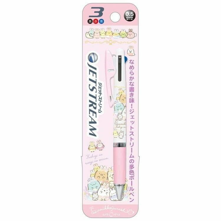 🇯🇵日本 JETSTREAM SAN-X 角落生物3色筆 Sumikko Gurashi Jet Steam 3 Color Ballpoint Pen (0.5mm)