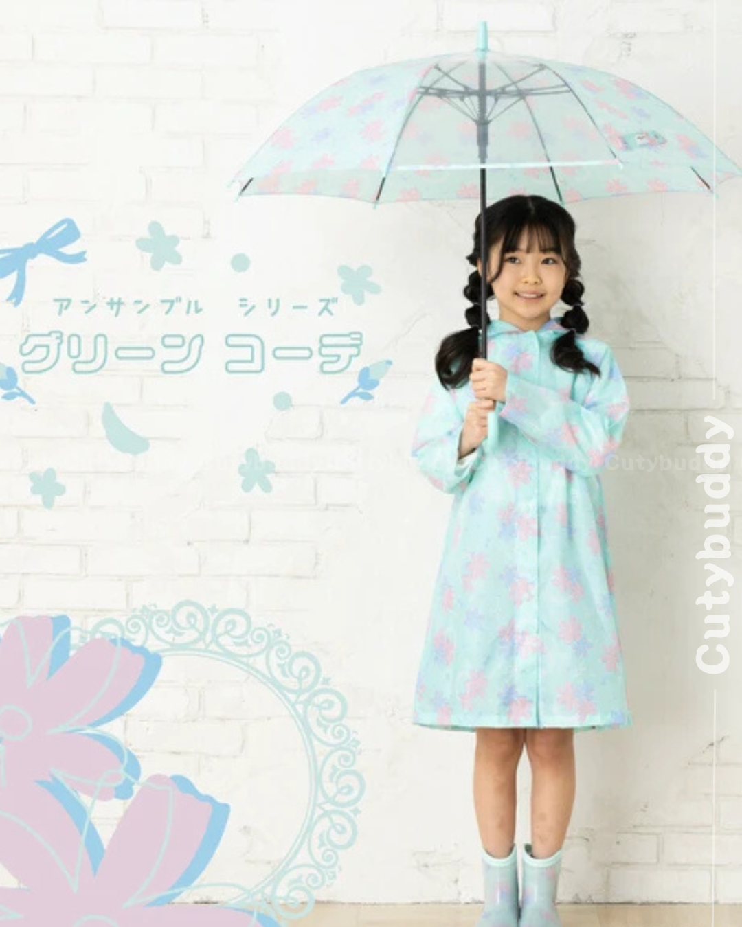 🇯🇵Japan♡ Umbrella Banquet Flower long umbrella