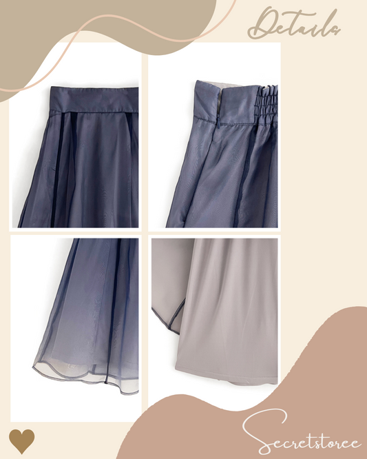 🇯🇵Japan|Transparent Tulle Gradient Flared Skirt
🔎 SS-gtu01027
