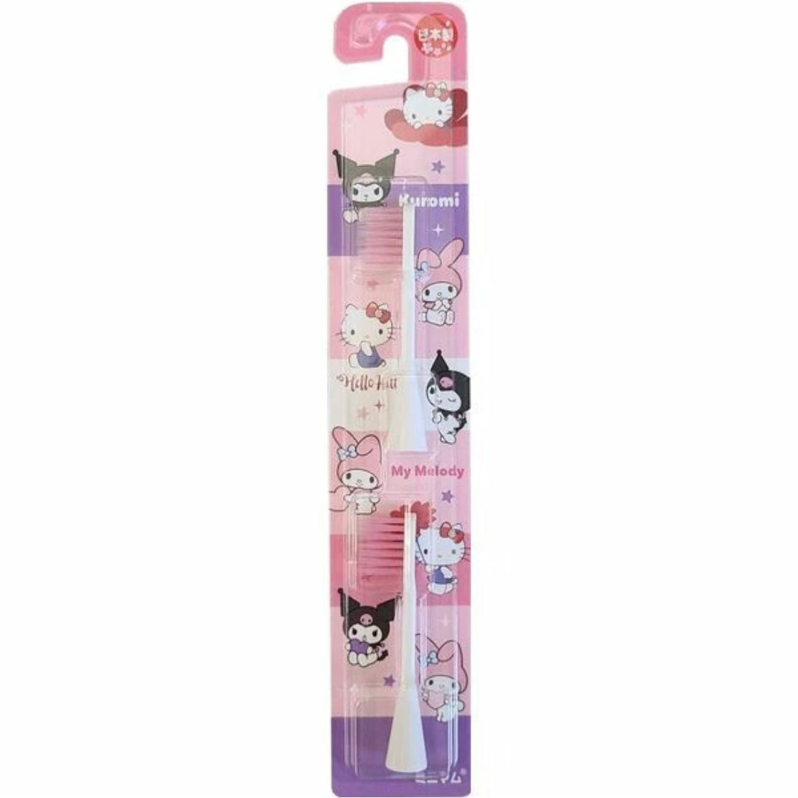 🇯🇵SANRIO electric toothbrush KUROMI/MELODY made in Japan