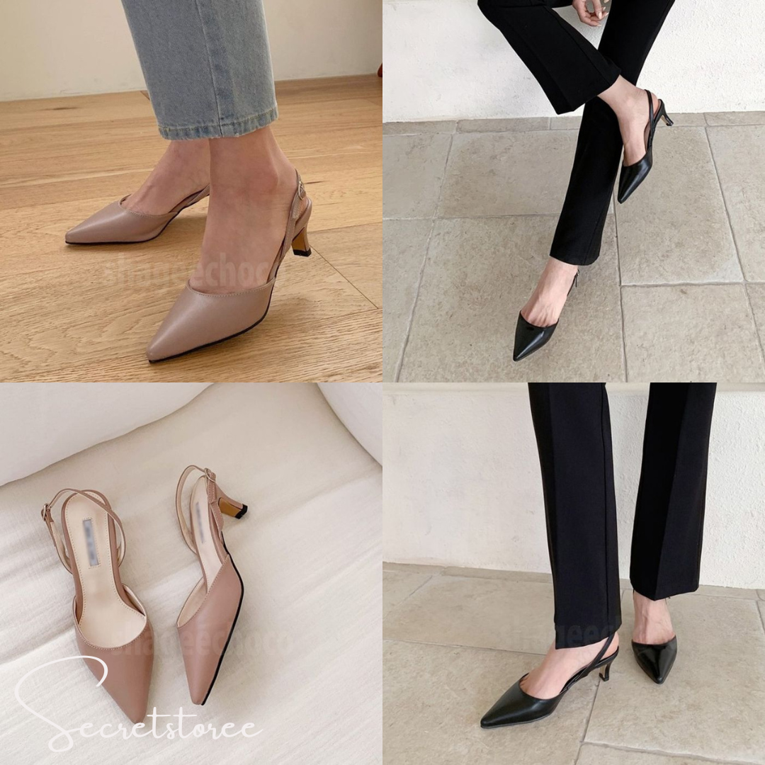 🇰🇷Made in Korea|OL pointed toe 5CM high heel shoes
★ Product Code 🔎 SS-gsb2f76
