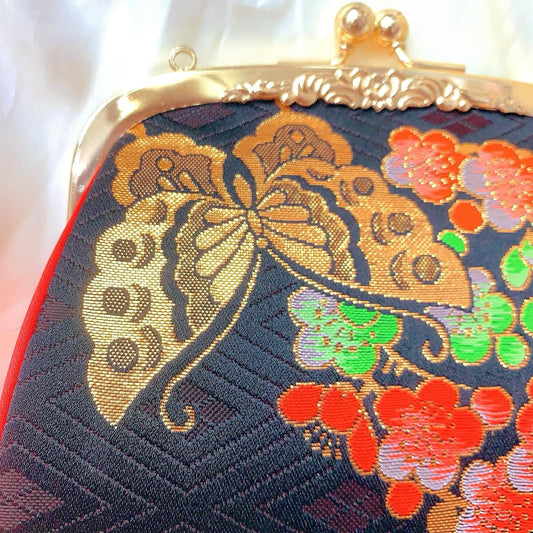 🇯🇵日本古著|花刺繡手袋 🔎ss-vin010