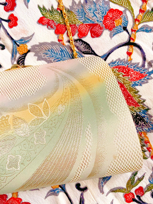 🇯🇵JAPAN Vintage ♡ Bags(Frame Purse/Frame Clutch/Kuchi Bag/Wallet)| 🇯🇵日本古著 ♡ 手袋(金襴錦織西陣織和裝手袋/口金袋/銀包)|🔎 ss-vin337