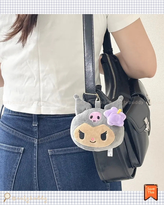 🇯🇵日本預訂
♡ SANRIO 日曬系列 Kuromi / Melody
大頭鏡子掛件 (黑皮夏威夷款) Mirror Tanning Kuromi / Melody