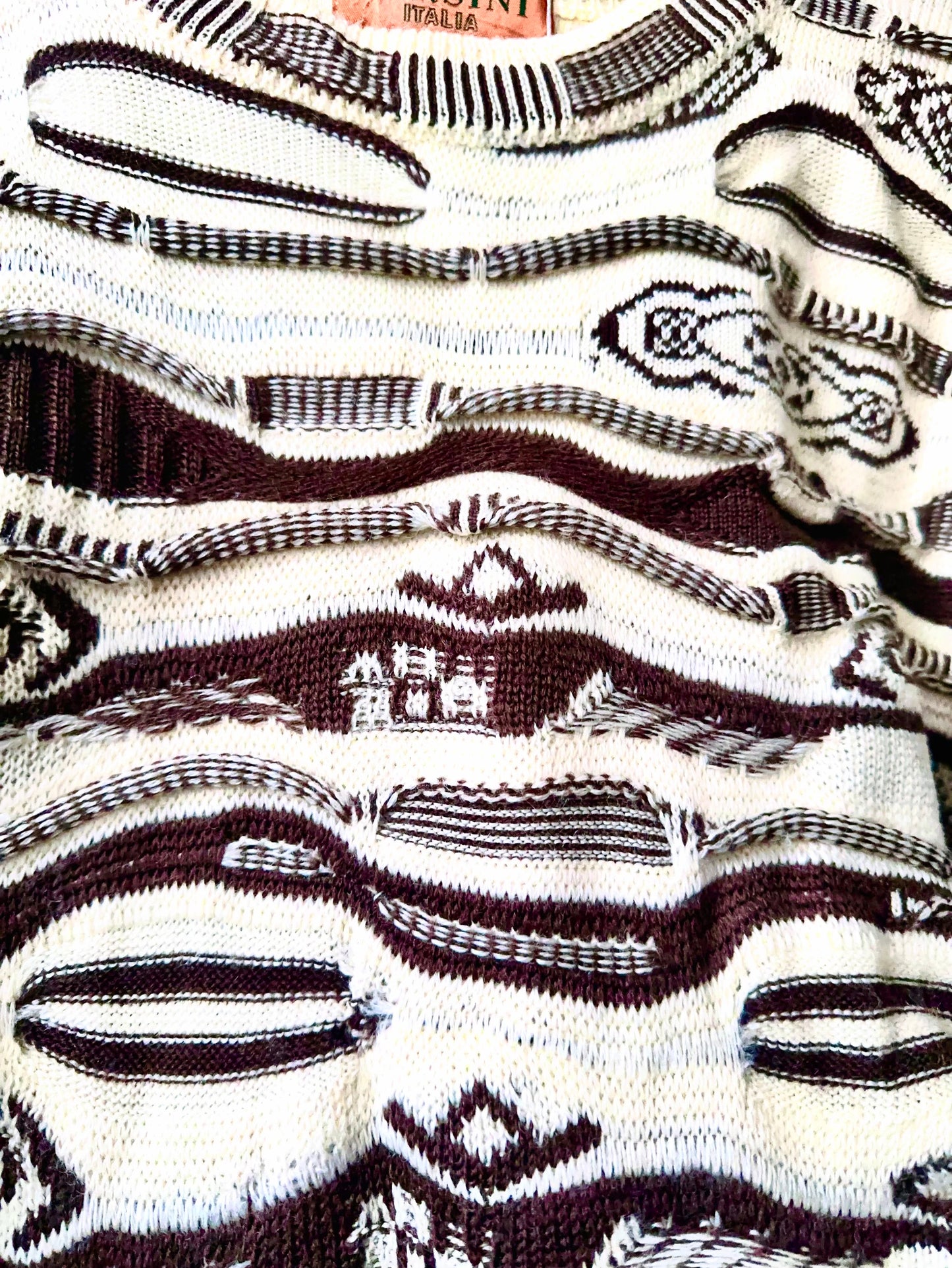 🇯🇵日本古著| VintageClothes - 古瓜紋冷衫 Notorious Sweater Coogi style 🔍ss-vin388