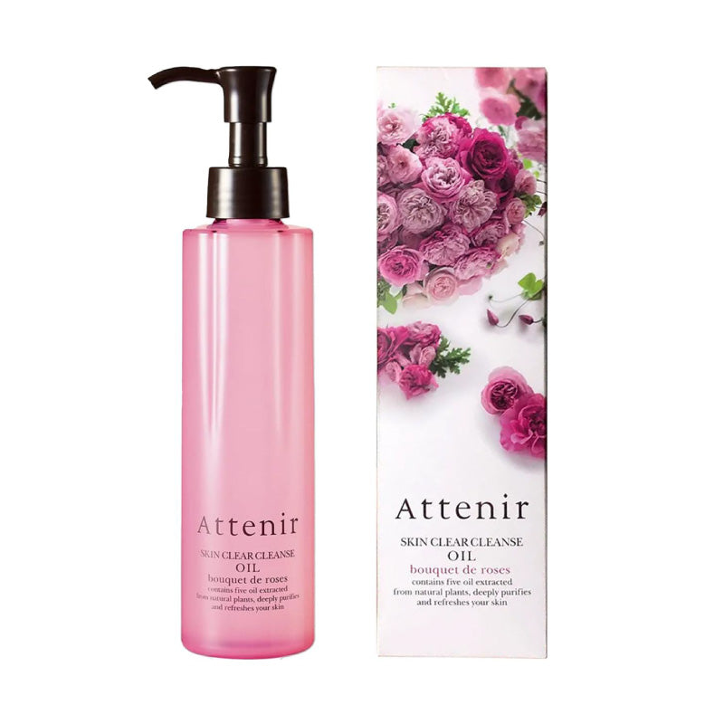 🇯🇵日本|抗衰老趕走暗啞,cosme冠軍既卸妝油|ATTENIR 限量🌹大馬士革玫瑰花味卸妝油 ATTENIR Skin Clear Cleanse Oil アテニア スキンクリア クレンズ オイル ブーケ ド ローズ
