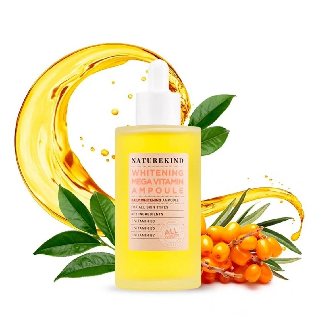 🇰🇷韓國|擊退千年黃氣,韓妹白嫩秘密|NATUREKIND 美白淡斑精華 NATUREKIND Whitening Mega Vitamin Ampoule