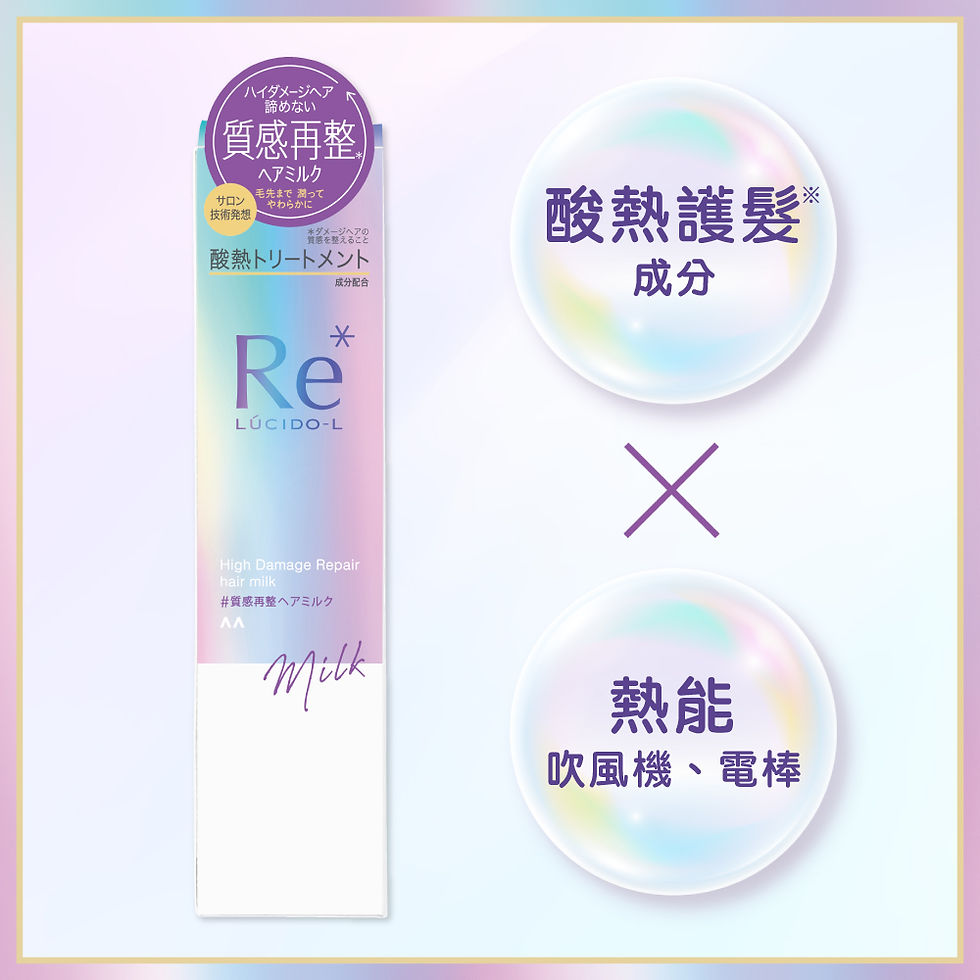 🇯🇵日本 MANDOM 曼丹 LUCIDO-L 酸熱護理調整髮質重塑美髮乳 High Damage Repair Hair Treatment Milk 90g ルシードエル #質感再整ヘアミルク 美容液