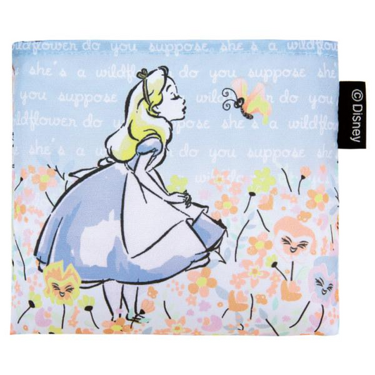 🇯🇵日本♡ DISNEY ALICE 2WAY eco bag Tote Bag 日版 迪士尼愛麗絲2用環保袋 折疊購物袋 53x40cm