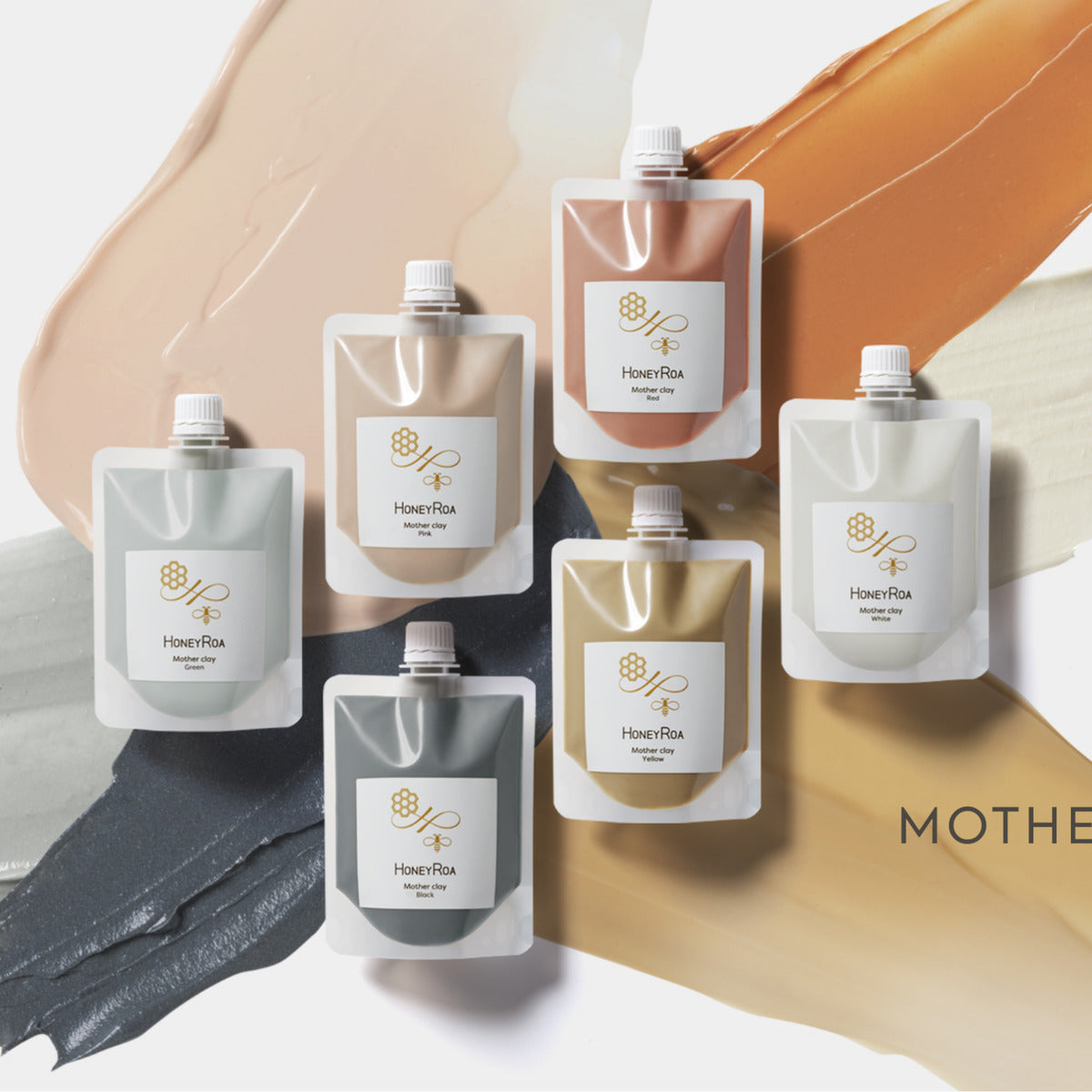 Known as the HERMES of mud masks｜HONEY ROA Mother Clay Natural