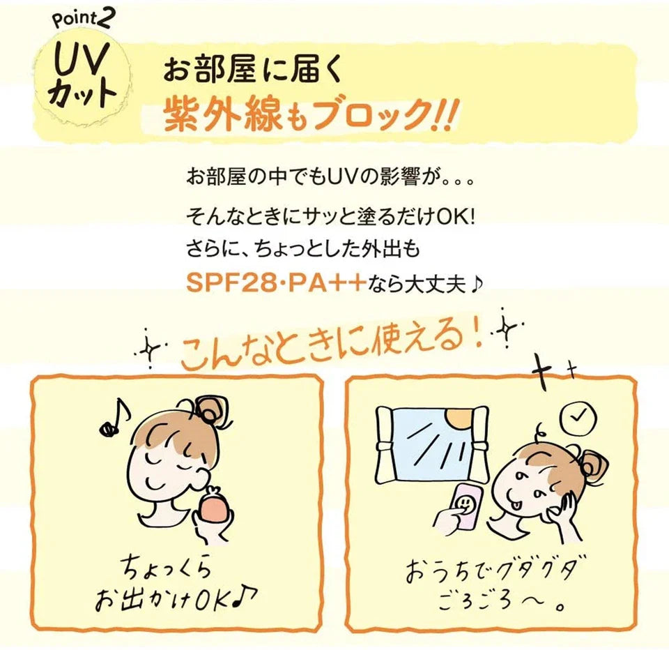 🇯🇵日本 SANA ZuboLabo 日用UV防曬乳液 自然膚色 SPF28 PA++ 60g Moisture Milk Sunscreen 常盤薬品 サナ ズボラボ 休日用 乳液