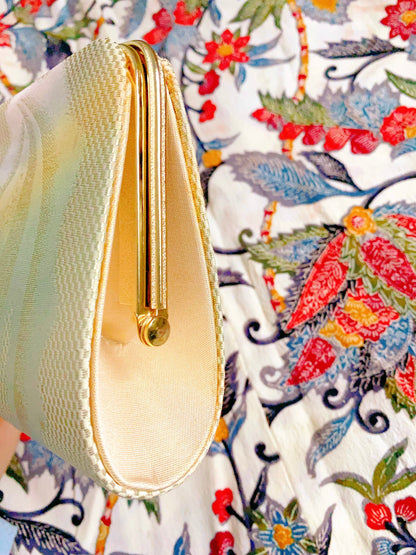 🇯🇵JAPAN Vintage ♡ Bags(Frame Purse/Frame Clutch/Kuchi Bag/Wallet)｜ 🇯🇵日本古著 ♡ 手袋(金襴錦織西陣織和裝手袋/口金袋/銀包)｜🔎 ss-vin337