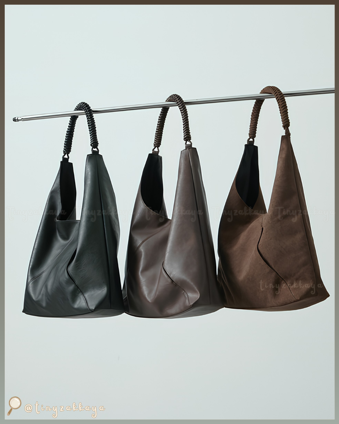 🇯🇵JAPAN ♥
CIYOT 編織手柄 麂皮皮革大容量肩背包 (3色入)
Vintage-style Braided-Handle Tote Bag