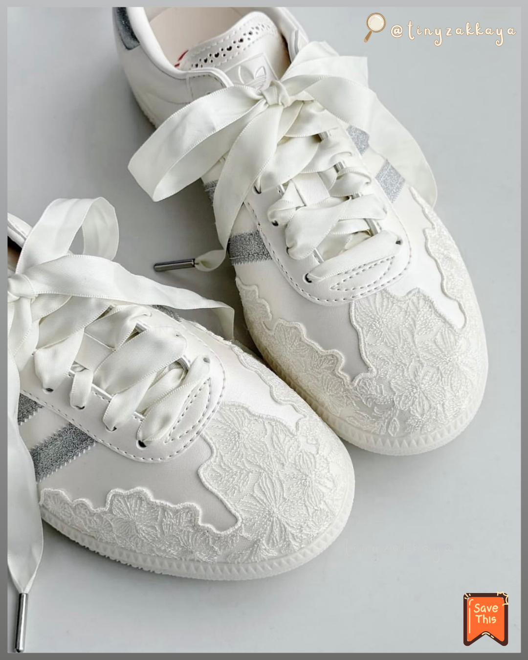 🇯🇵日本 ♥
ADIDAS SAMBA OG 2026年限定 Sneakers
白珠光蕾絲灰銀 銀蔥 奶油白 平底女鞋