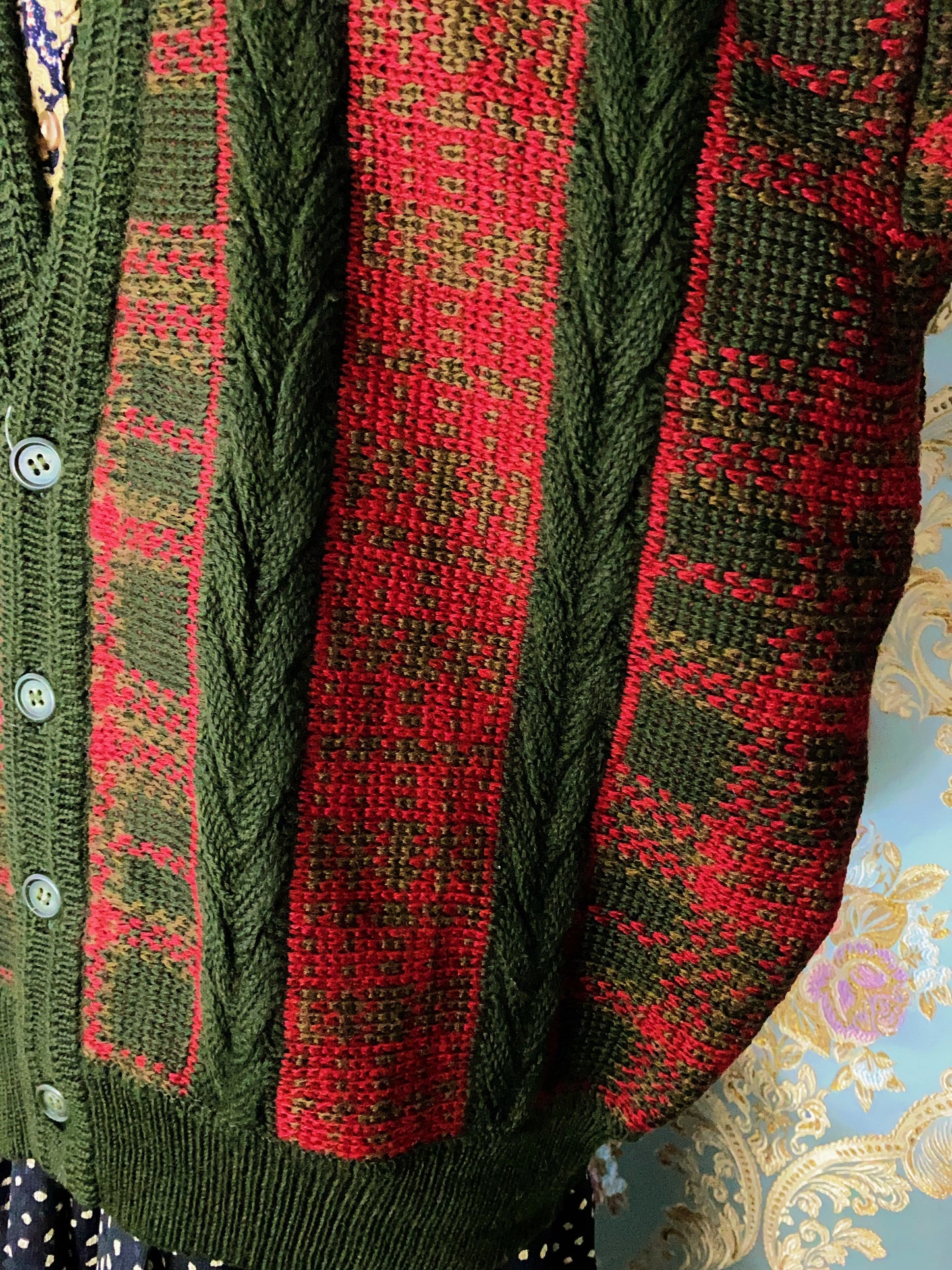 🇯🇵日本古著｜ VintageClothes - Coat 立體花紋外套 🔎 ss-vin342