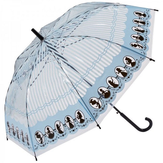 🇯🇵日本 DISNEY PRINCESS UMBRELLA 公主長柄膠雨傘 60cm ディズニー ビニール傘 プリンセス