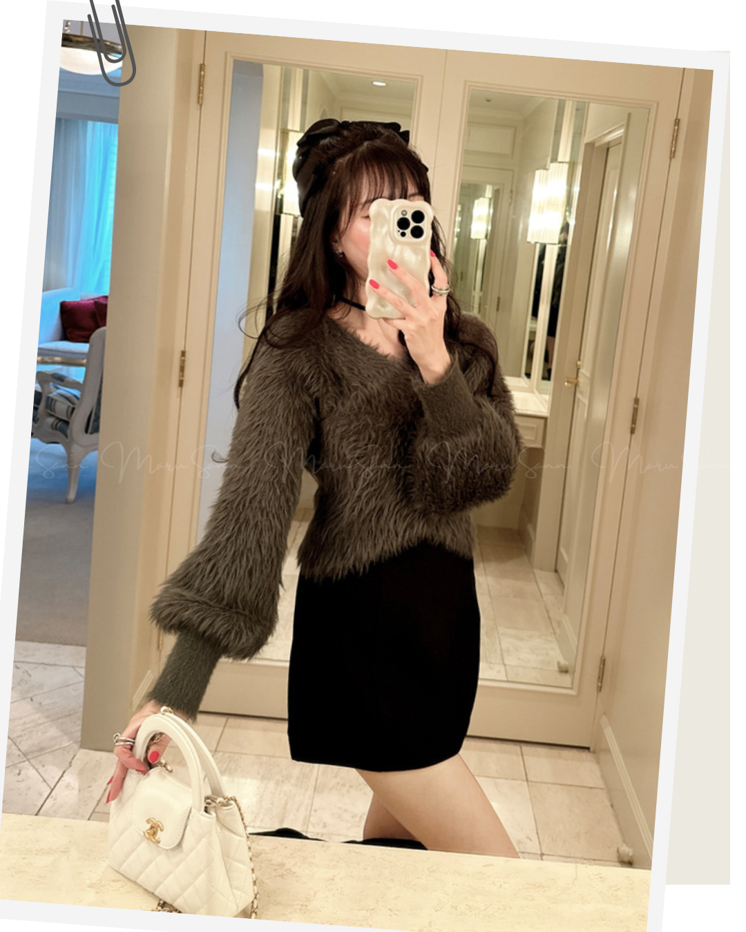 🇯🇵 JAPAN ♥ 交叉馬海毛上衣（5色）🔎 ɪᴛᴇᴍ ɴᴏ：SS-JGKZ4480