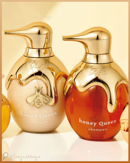 🇯🇵日本 ♥ 🍯ReFa Honey Queen Shampoo 500mL／Treatment 500g 蜂王漿蜂蜜修護護理系列-洗頭水／護髮素