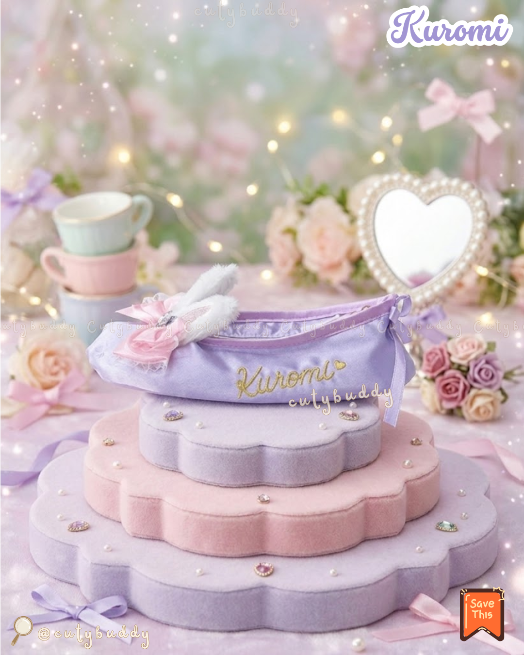 🇯🇵日本♡ SANRIO Bunnies Ballerina 兔仔芭蕾舞者造型系列 芭蕾舞鞋形收納袋
