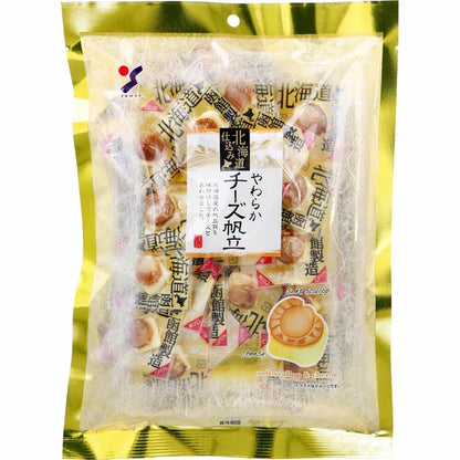🇯🇵Japanese Sanei Food Hokkaido Bite Cheese Scallop/Squid Individually Packaged Wine Snacks Hokkaido Smoked Cheese Squid/Brewed Soft Cheese Scallop