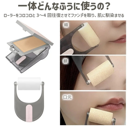 🇯🇵日本｜肌膚有光澤不容易脫妝｜PRIMAVISTA 膏狀精華液氣墊滾輪粉底  SPF14 PA++ Day Treatment Balm Roller Foundation プリマヴィスタ デイトリートメントバーム ローラータイプ