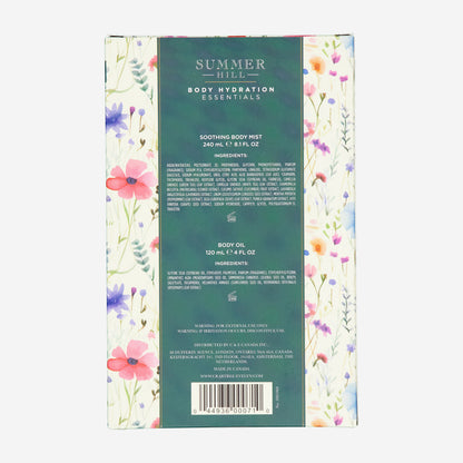 🌍歐美 ♥ CRABTREE & EVELYN Nantucket Briar & Summer Hill Hydration Essentials Gift Set (Body Oil & Mist) 爽身粉身體保濕必備禮盒 身體噴霧與身體油