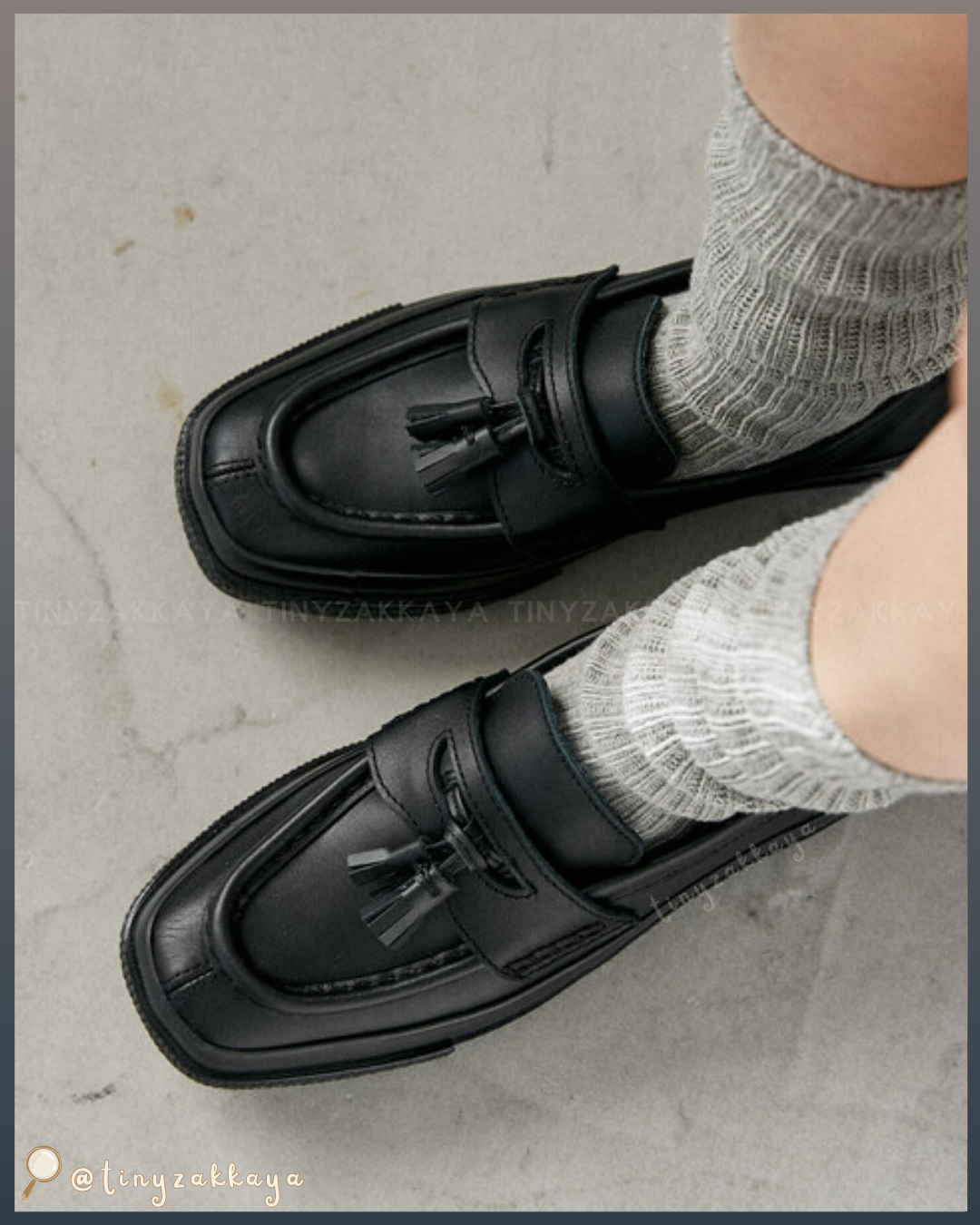 🇯🇵日本限定 ♥ CONVERSE All Star Squaretoe Loafer 方頭皮革流蘇樂福鞋 \ 舒服好行！經典方頭設計，瞬間拉高穿搭的辨識度 /