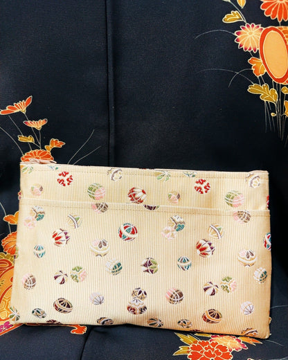 🇯🇵JAPAN Vintage ♡ Bags(Frame Purse/Frame Clutch/Kuchi Bag/Wallet)｜ 🇯🇵日本古著 ♡ 手袋(金襴錦織西陣織和裝手袋/口金袋/銀包)｜ Early Japanese second-hand old bag / ladies dinner bag 🔎 ss-vin085